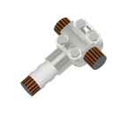 Product Image for MXT Copper Bolted T-Connector for Cable-to-Cable